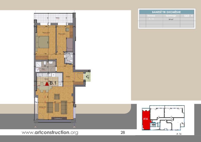 Apartment A16
