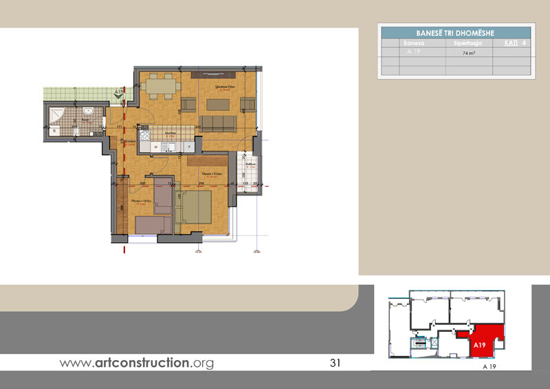 Apartment A19