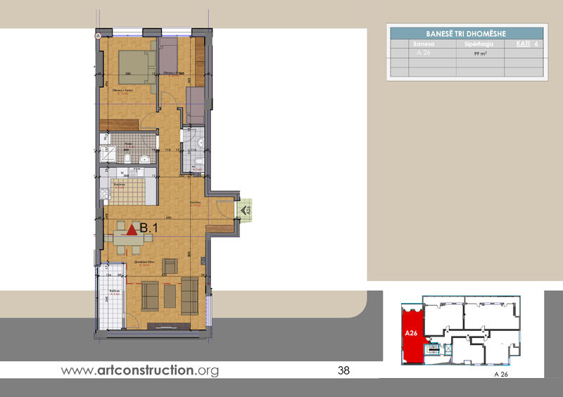Apartment A26