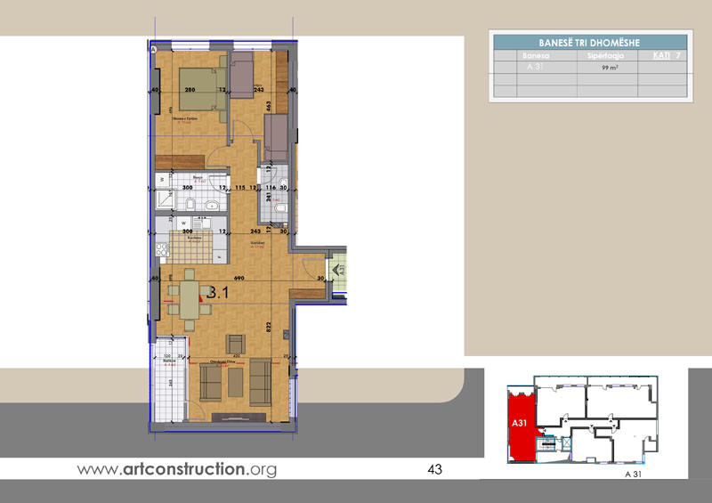 Apartment A31