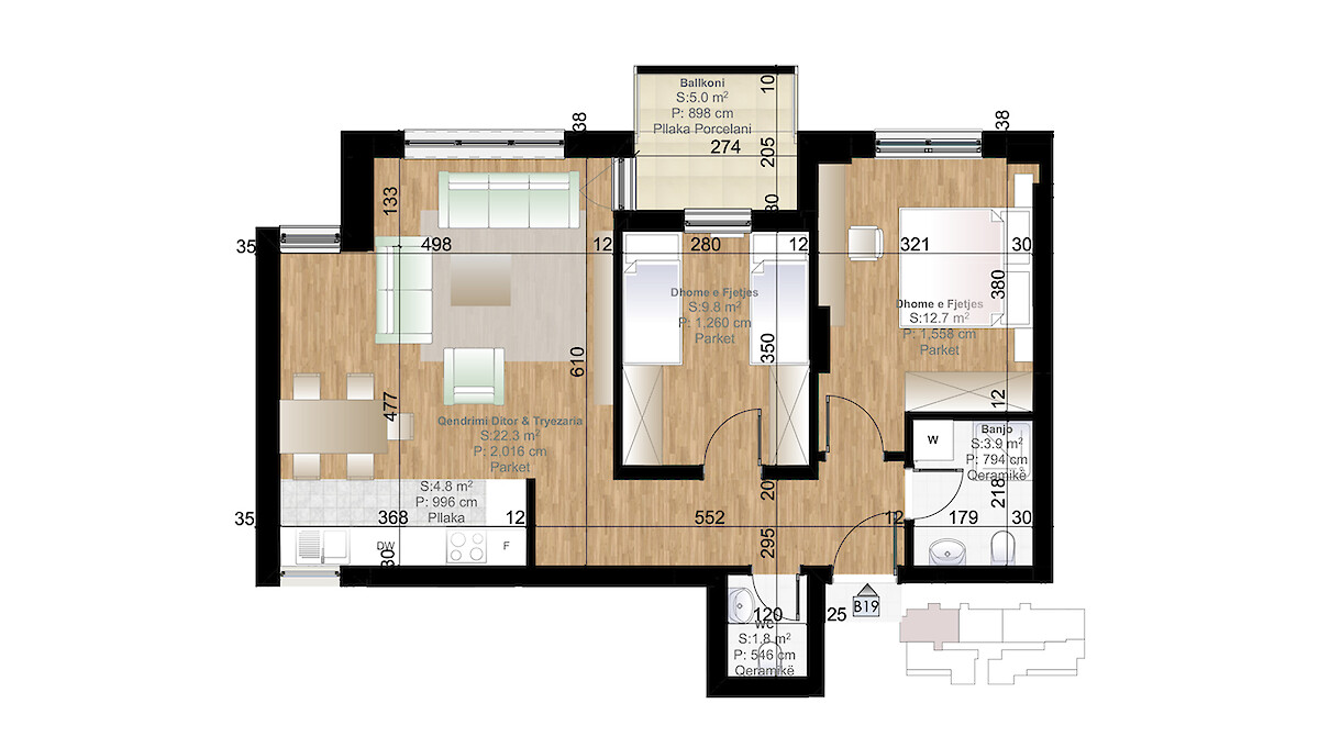 Apartment 78.6