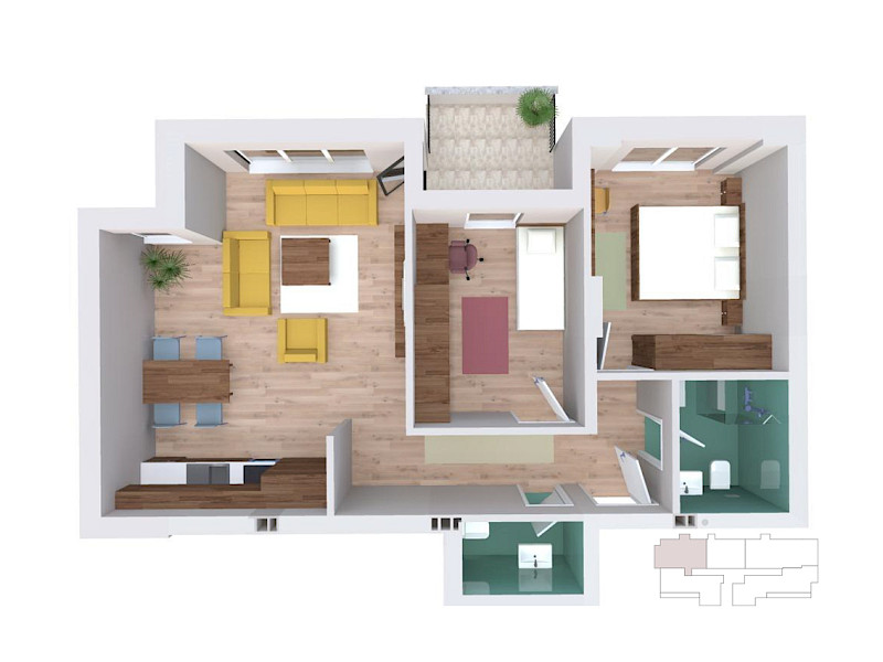 Apartment 78.6