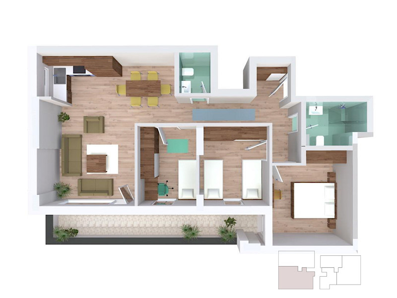 Apartment 111.5
