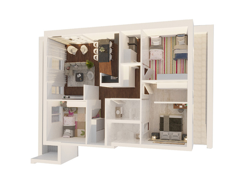 Apartment 127.8