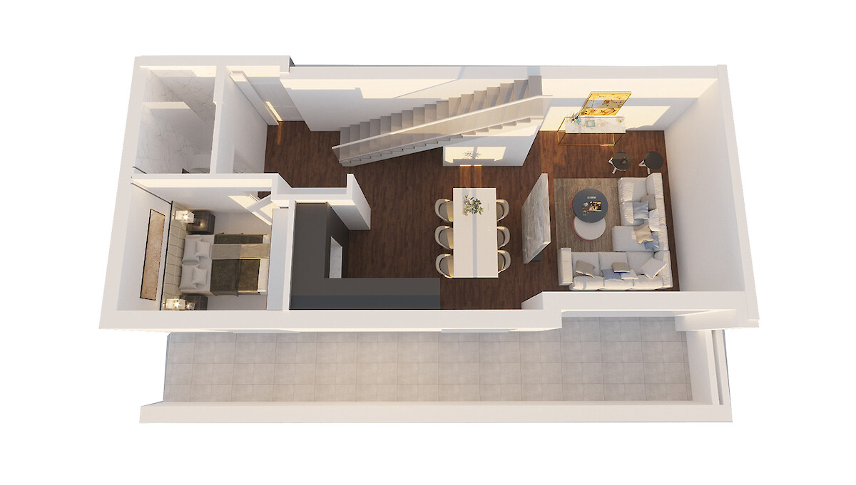 Apartment duplex 150.3