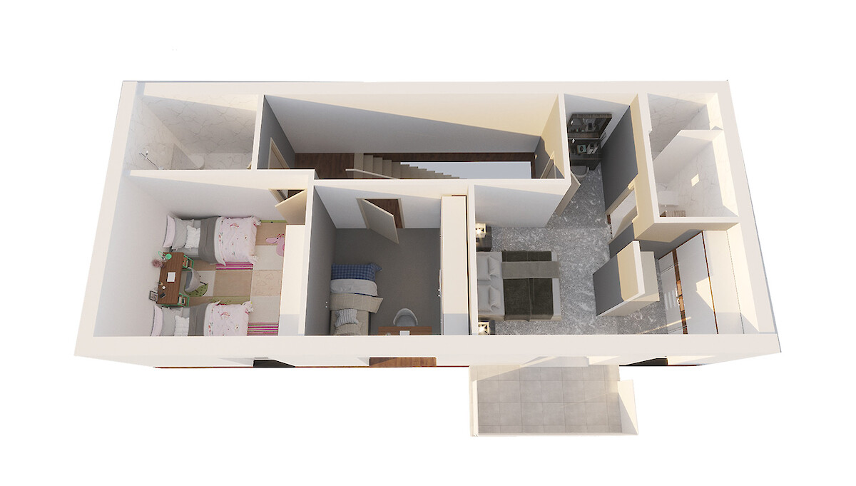 Apartment duplex 157.7