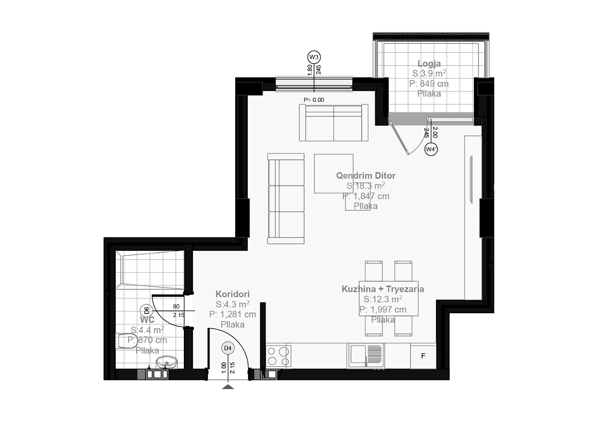 Apartment 50.4