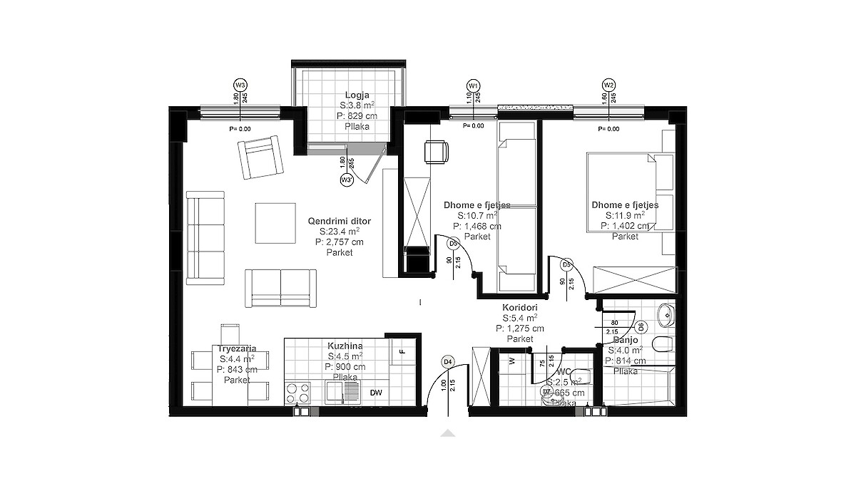 Apartment 81.4