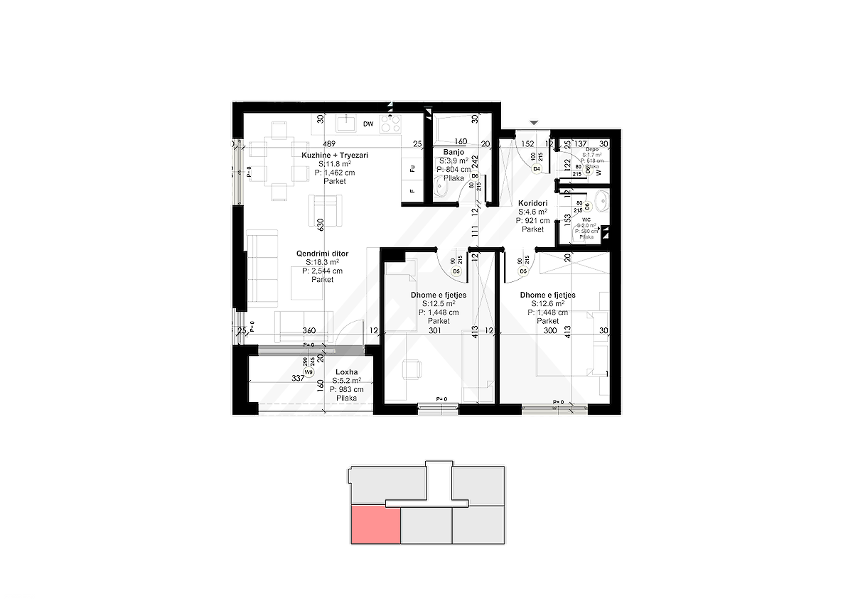 Apartment 83.1