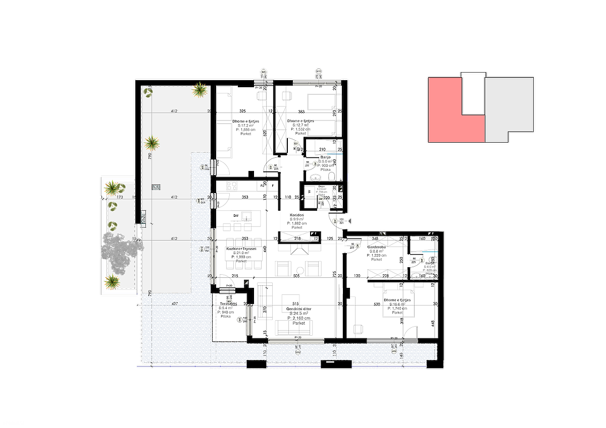 Apartment Penthouse 145.7
