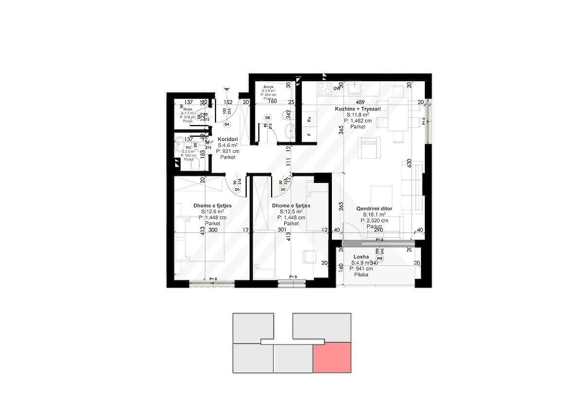 Apartment 83.1