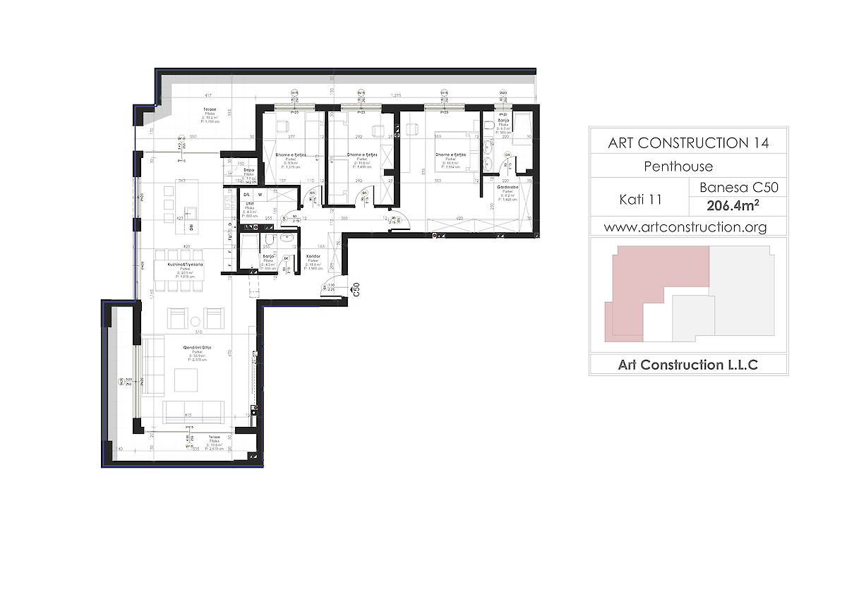 Banesa penthouse 206.4